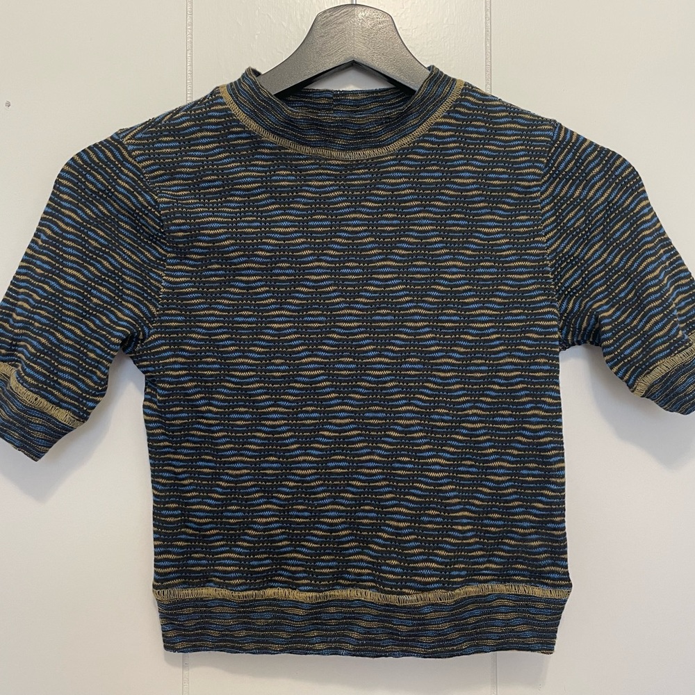 Free People Intimately Short Sleeve Sweater Top